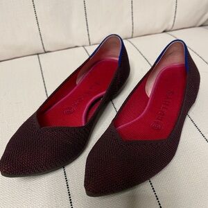 Rothy's Women's Burgundy Flats